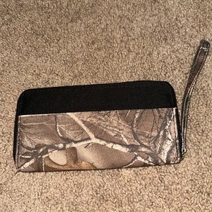 Camouflage Wristlet Wallet
